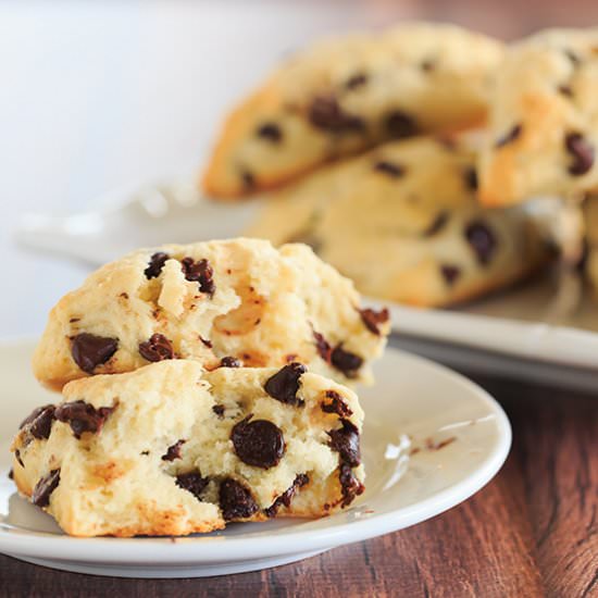 Chocolate Chip Scones
