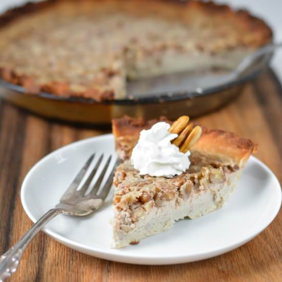 Pecan Custard Pie