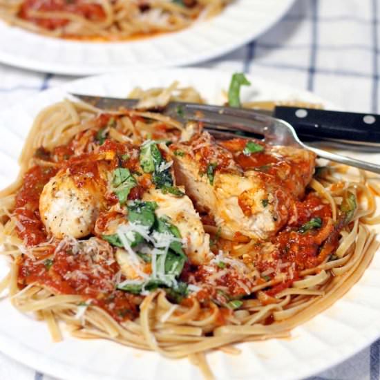 Chicken and Linguine