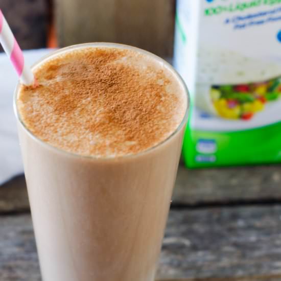 Carob Nut Banana Protein Smoothie