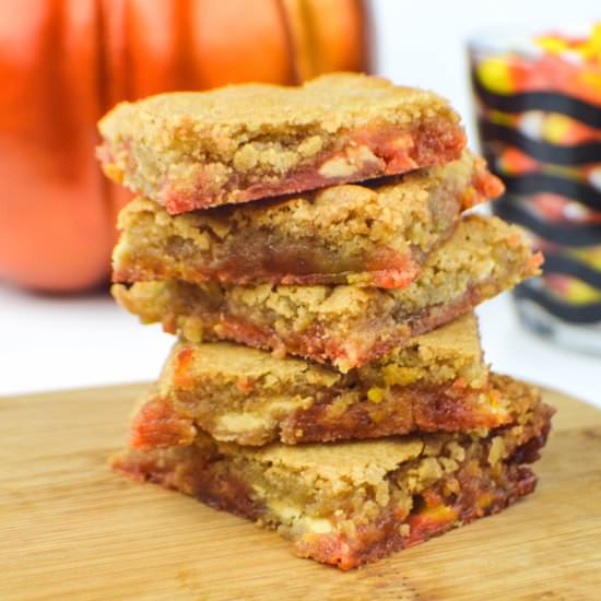 Candy Corn Blondies