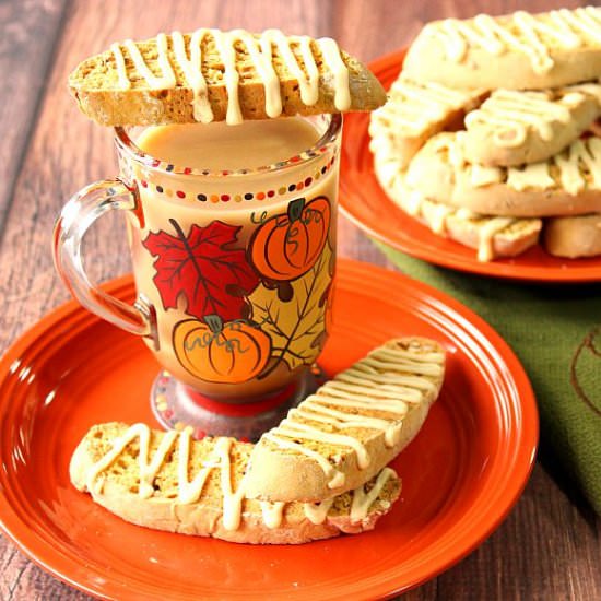 Pumpkin Banana Biscotti