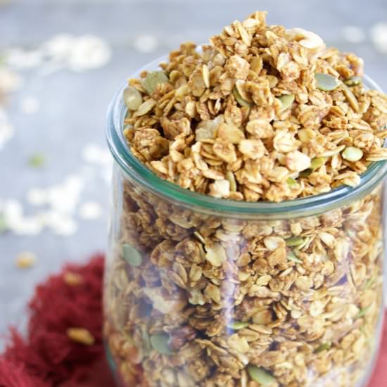 Pumpkin Pie Granola