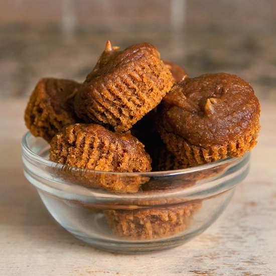 Pumpkin Peanut Butter Muffins