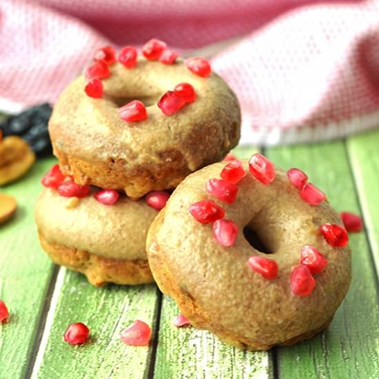 Donuts with Walnut Sauce