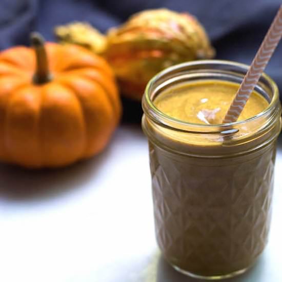 Pumpkin Pie Smoothie (dairy-free)