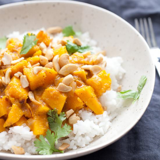 Pumpkin Curry Rice Bowls