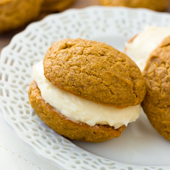 Gluten-Free Pumpkin Whoopie Pies