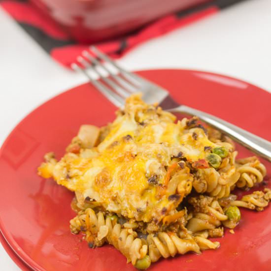 Quorn Pasta Bolognese Bake