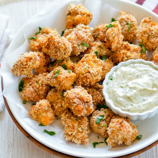 Baked Popcorn Chicken