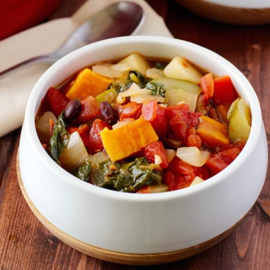 Thick and Chunky Vegetable Soup