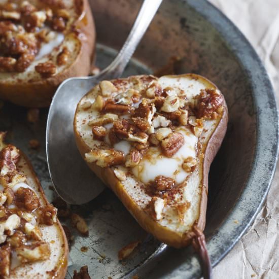 Paleo Baked Pears
