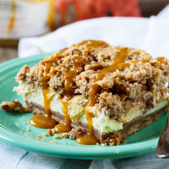 Caramel-Apple Cheesecake Bars