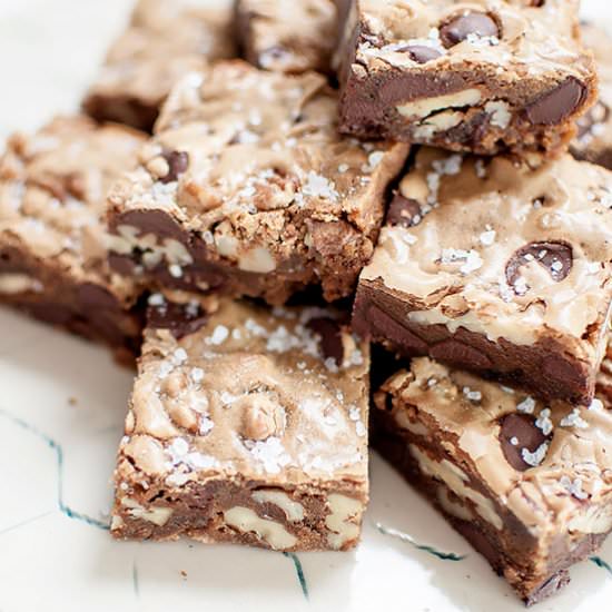 Sea Salt Blondies