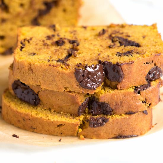 Chocolate Orange Pumpkin Bread