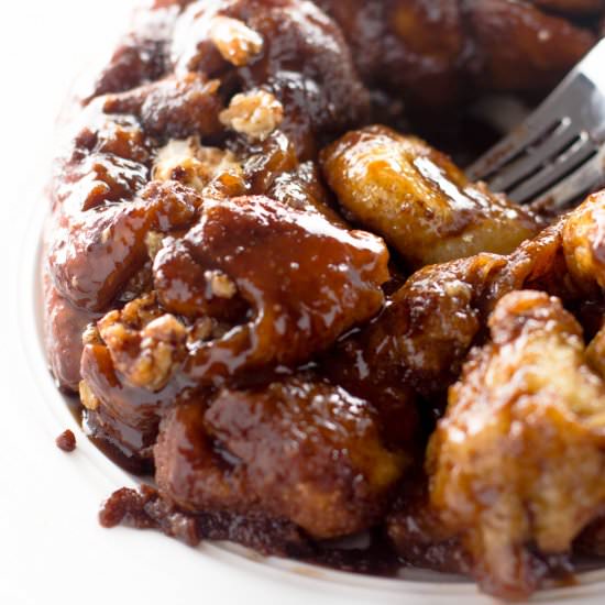 Nutella and Cream Monkey Bread