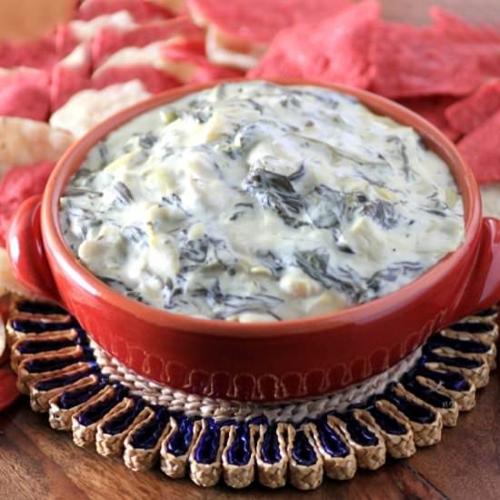Sumptuous Spinach & Artichoke Dip