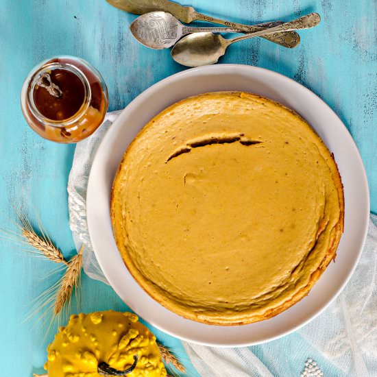 Spiced Pumpkin Cheesecake