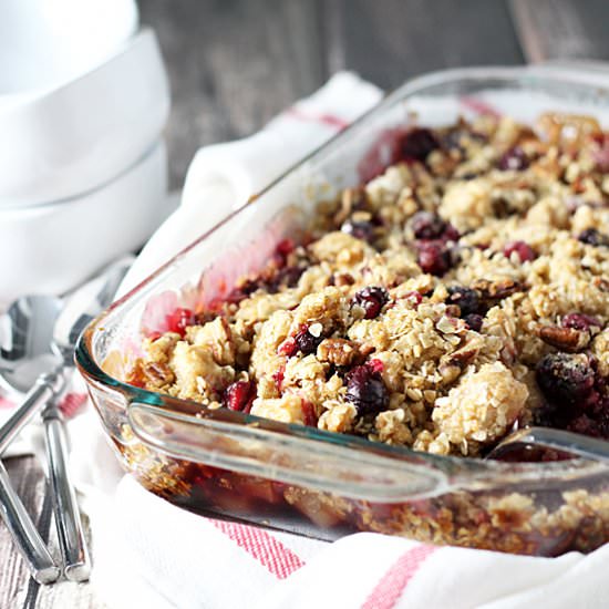 Cranberry Apple Crisp