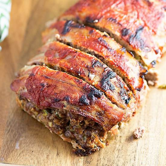 Bacon Wrapped Meatloaf