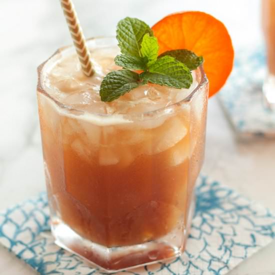 Tangerine Kombucha Mai Tai