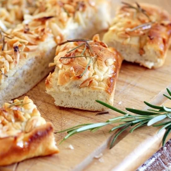 Almond Honey Cake with Rosemary