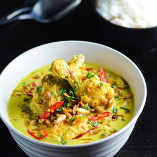 Indonesian Soto Ayam