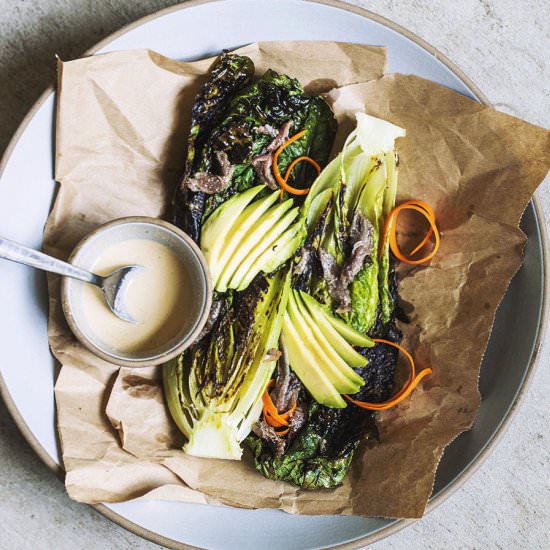 Charred Romaine Salad