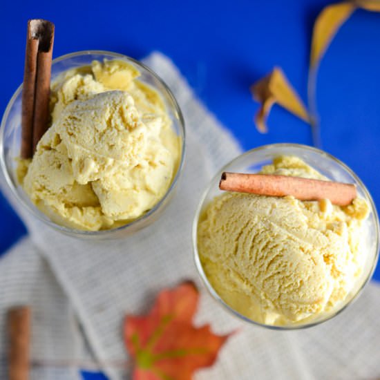 Pumpkin Ginger Ice Cream