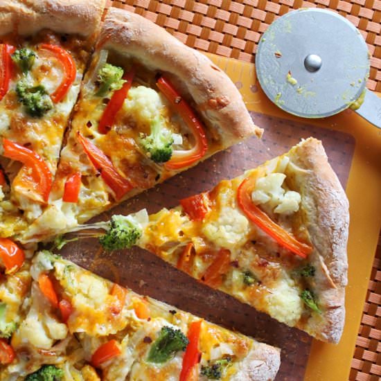 Pumpkin Curry Pizza
