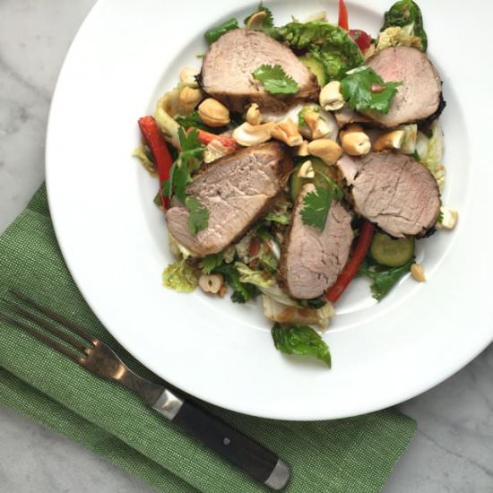 Thai Pork Tenderloin Salad