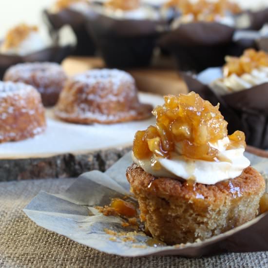 Apple Pie Spice Cupcakes & Teacakes
