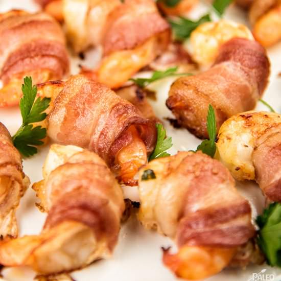 Zesty Marinated Bacon-Wrapped Shrimp