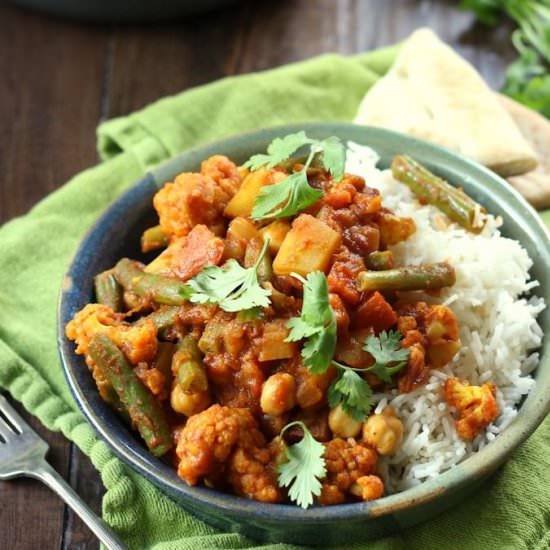 Easy Mixed Vegetable Curry
