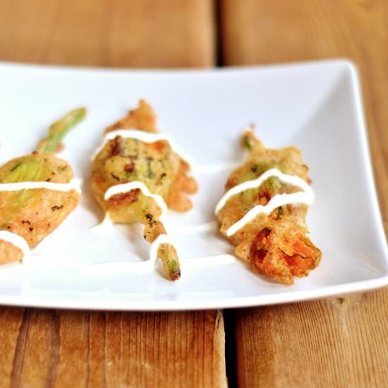 Stuffed Zucchini Flowers