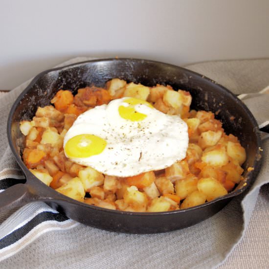 Maple Cayenne Pork Hash