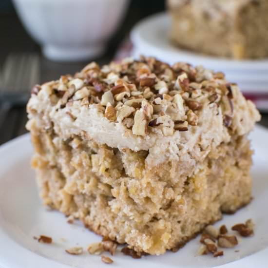 Apple Praline Cake