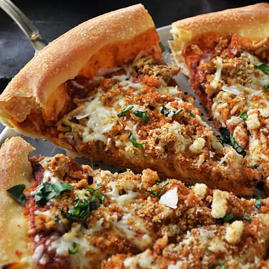 Chicken Parmesan Pizza
