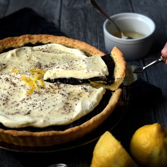 Poppy Seed Tart with Lemon Cream