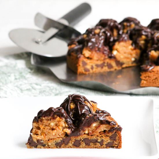 Chocolate Chip PB Pizza