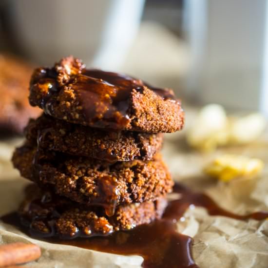 Paleo Caramel Apple Gingersnaps