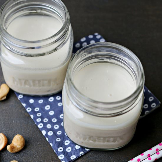 Easy To Make Cashew Milk