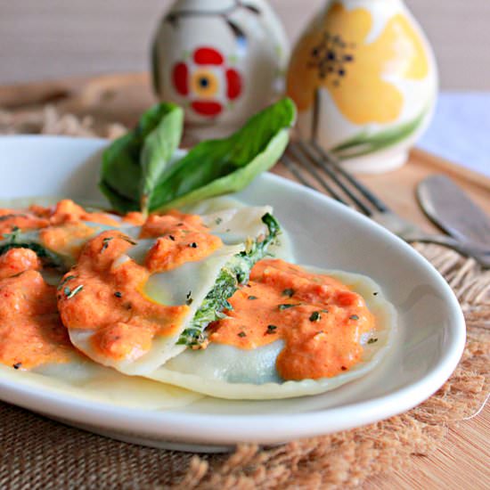 Spinach And Ricotta Ravioli
