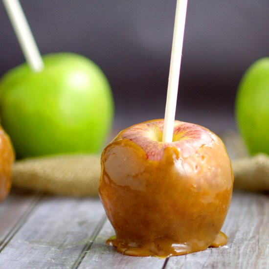 Crockpot Caramel Apples
