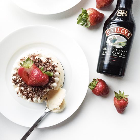 Baileys Souffle Cheesecake