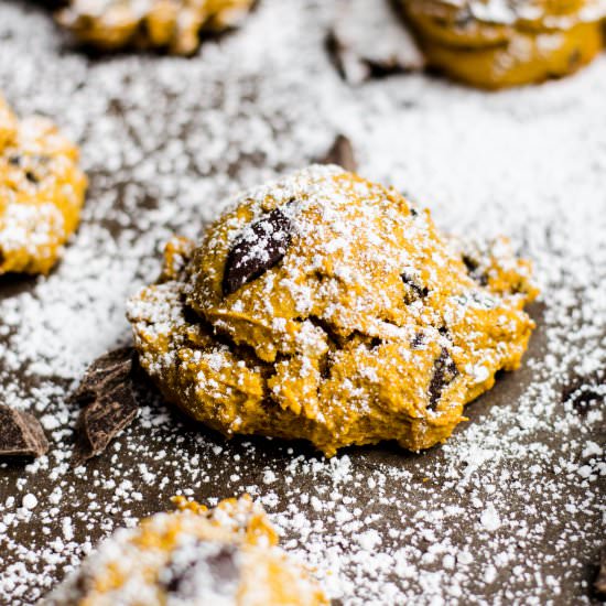 Chocolate Chip Pumpkin Cookies
