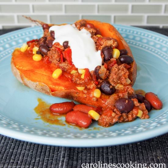 Sweet Potato with Chipotle Chili