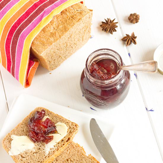 Plum Jam with Spices
