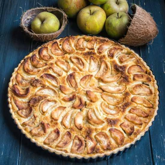 Apple and Coconut Tart