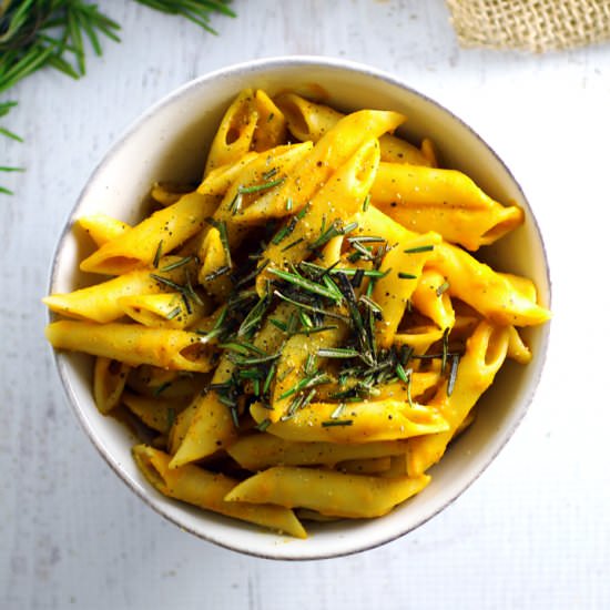 Vegan Pumpkin Pasta